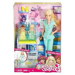 Barbie Gymnastic Coach Dolls & Playset