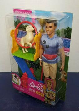 barbie dog trainer set