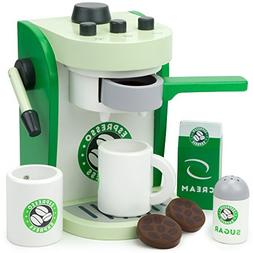Espresso Express Coffee Maker Playset, with 2 Cups, 2 Pods, 
