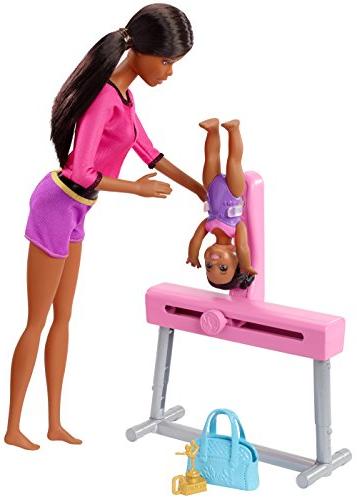 barbie gymnastics student complete playset