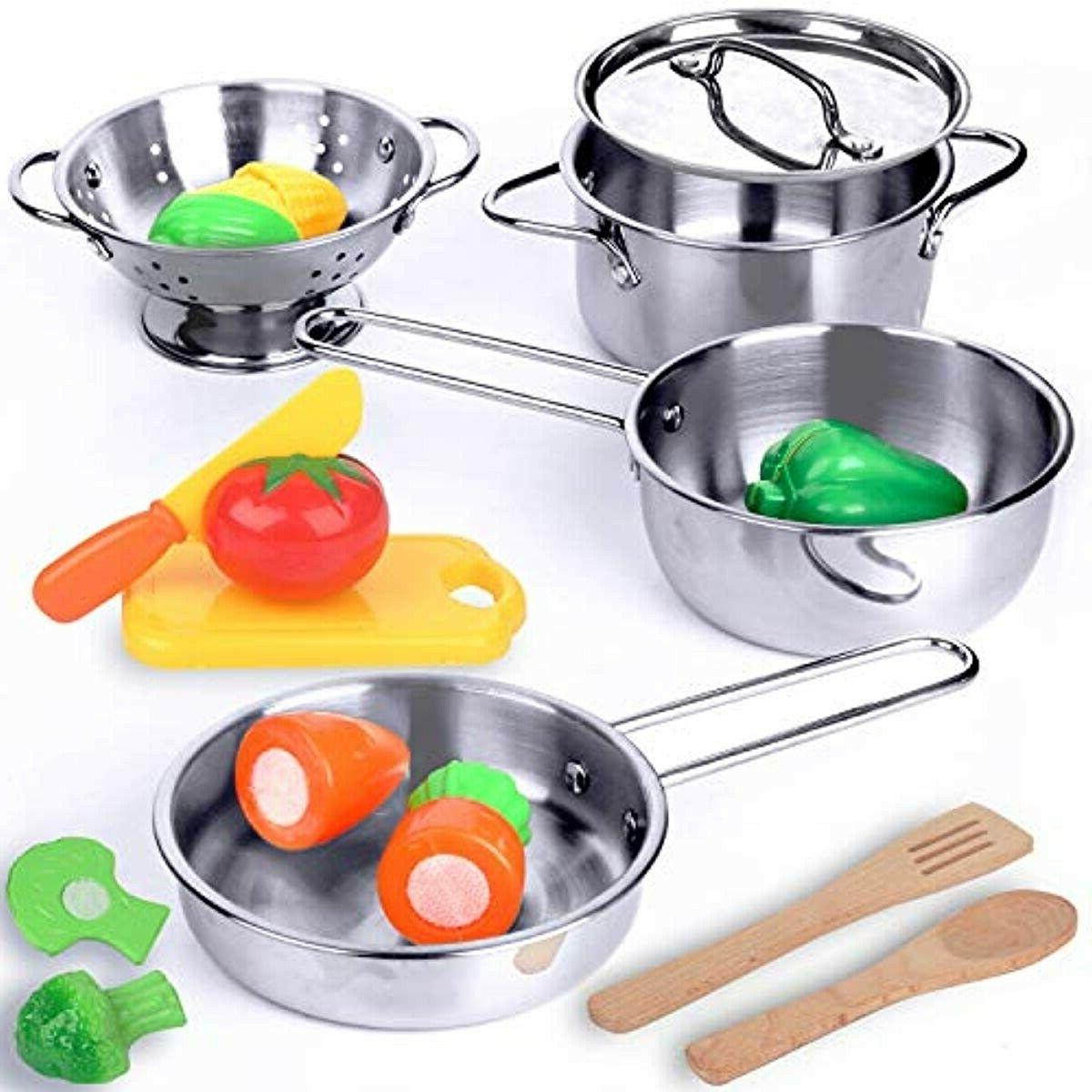 kitchen toy pots and pans