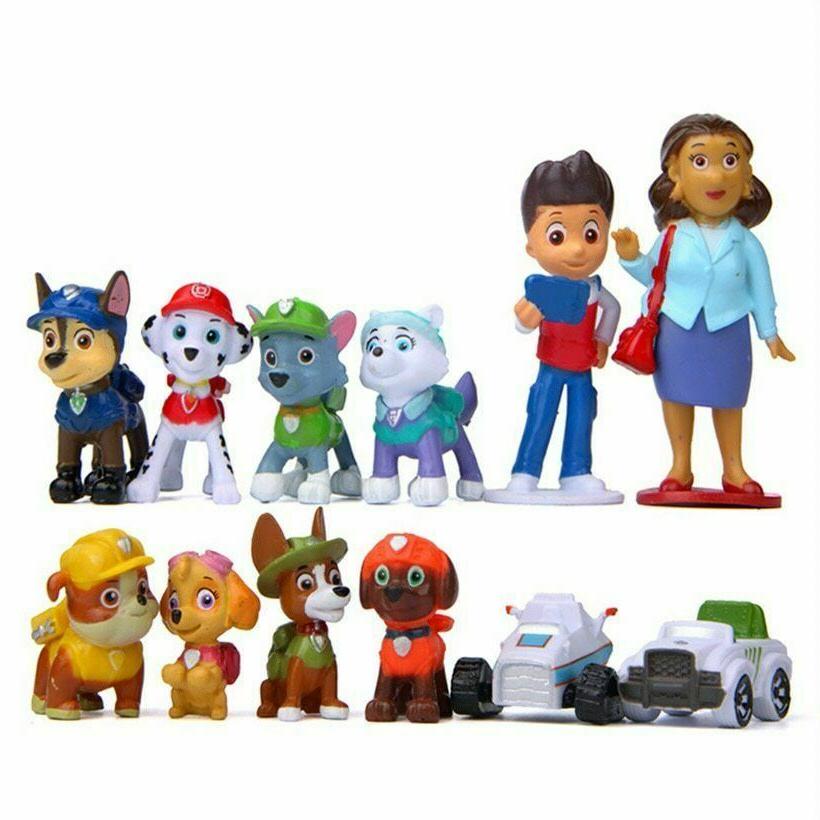 paw patrol toy figurines