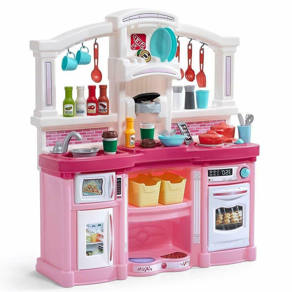 Toddler Kitchen Play Set Girls Pink V 1245700644 