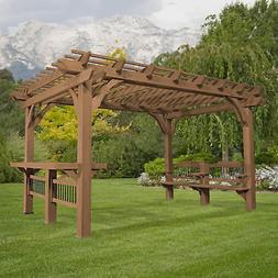Backyard Discovery Oasis 14 Ft. W x 10 Ft. D Pergola